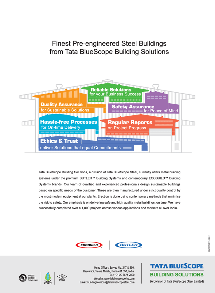 Tata BlueScope Building Solutions